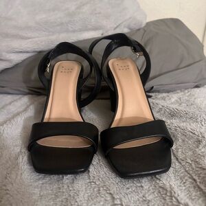 Black heels